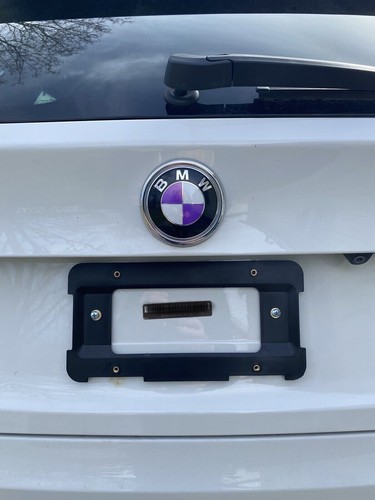 Rear license plate - rear,