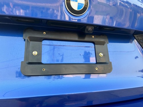 Rear license plate tag holder - rear,