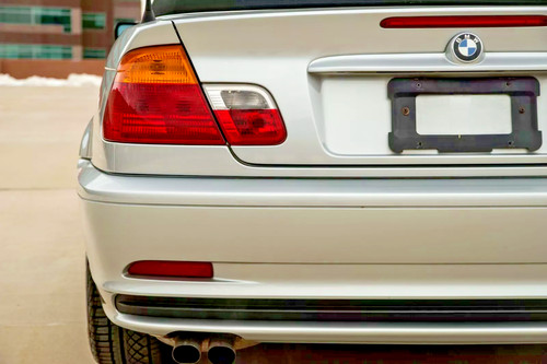 Rear license plate holder - rear,