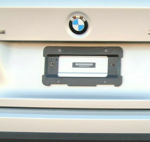 Rear license plate mount - rear, frame