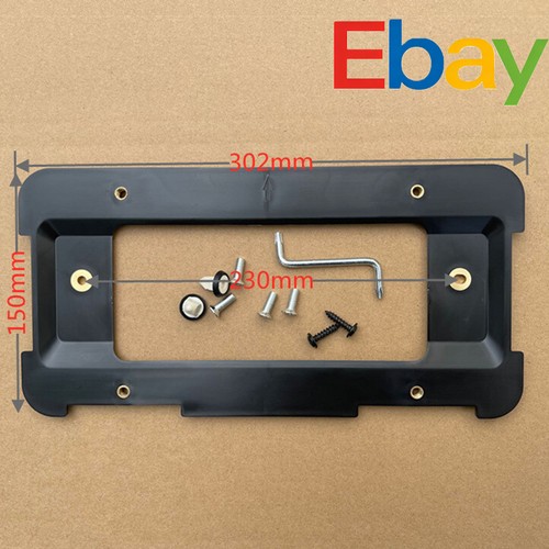 Rear license plate - mount, frame