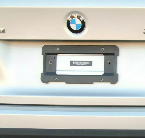Rear license plate holder - rear,