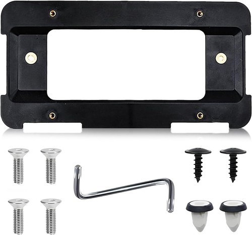 Rear license plate mount - rear, frame