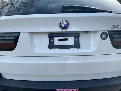 Rear license plate holder - rear,