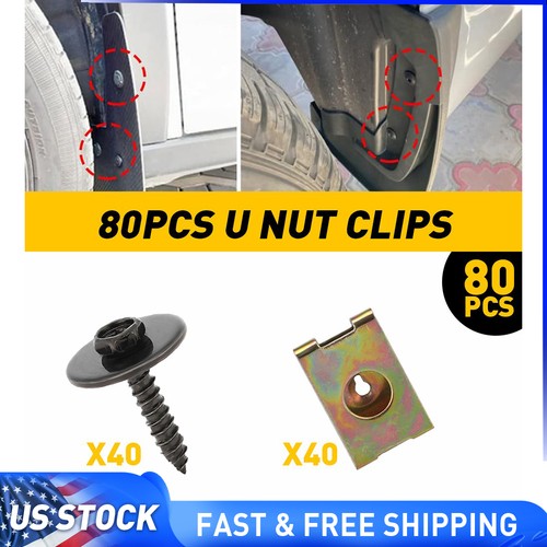80pcs automotive body - 80pcs, bolts